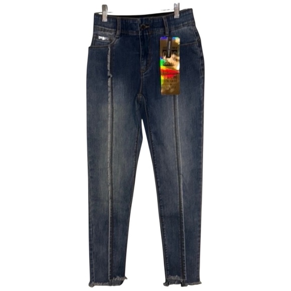 🌹NWT:COCO + CARMEN SKINNY ANKLE OMG ZOEY ZIP O-MAZING STRETCH FIT JEANS - Picture 1 of 7